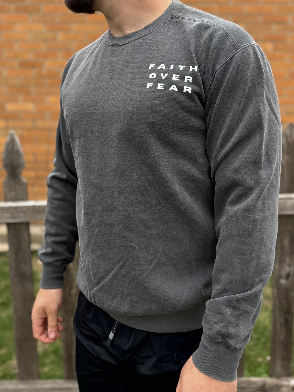 Faith Over Fear Crewneck