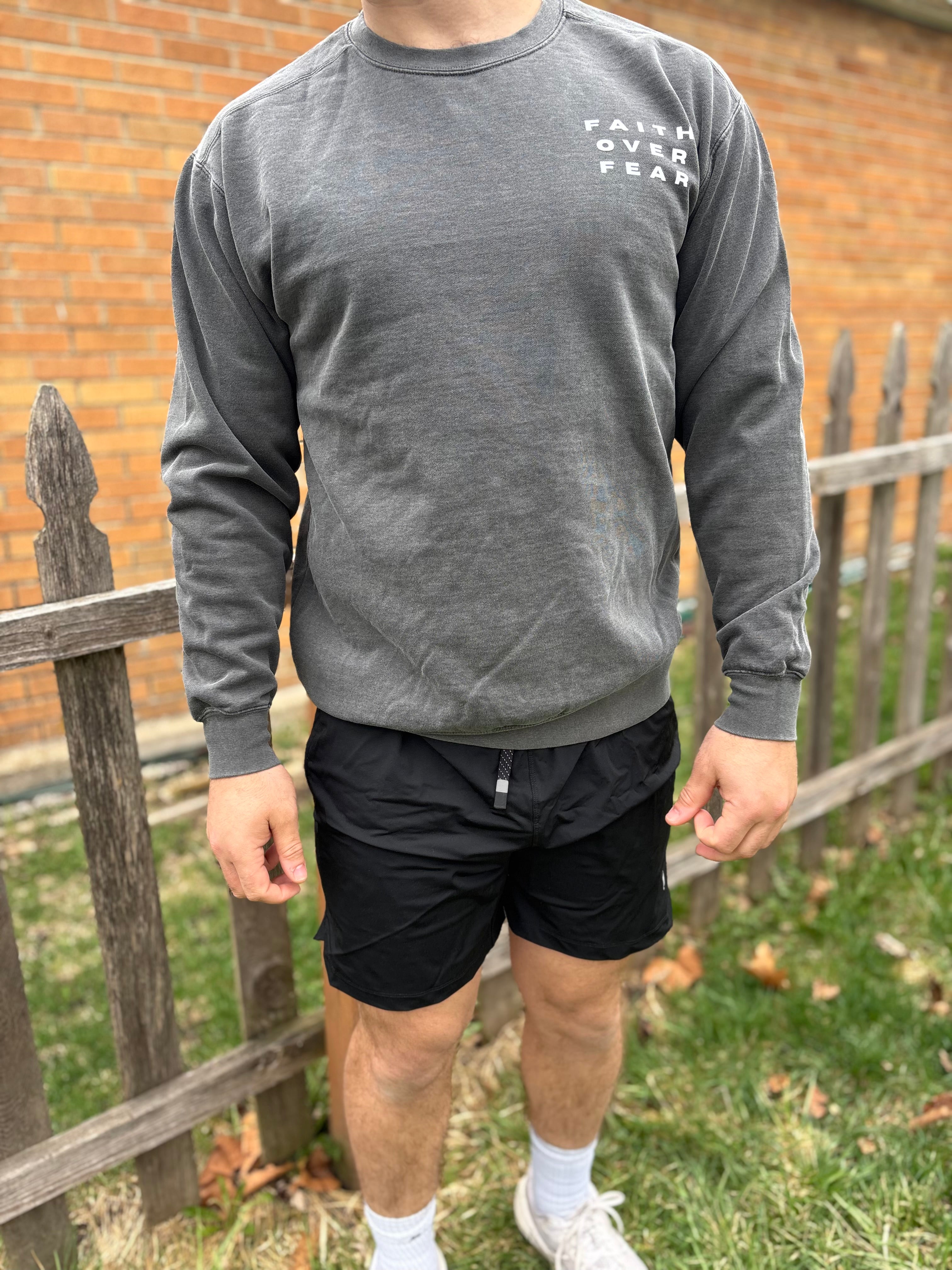 Faith Over Fear Crewneck